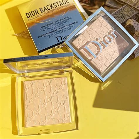 dior powder backstage|Dior translucent loose powder.